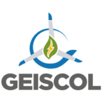 Logo de Geiscol, empresa líder en eficiencia y ahorro energético en Colombia